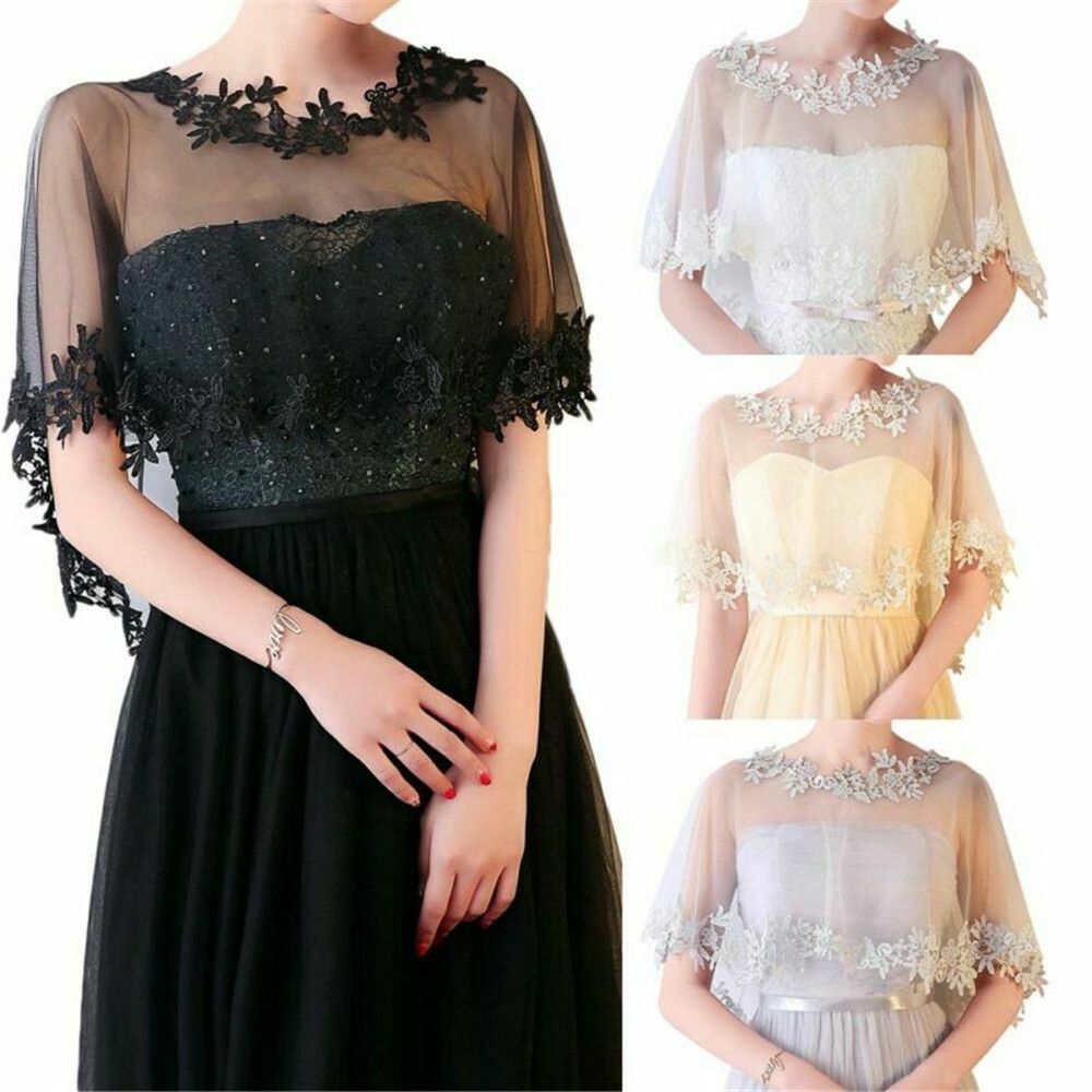 Stole Wedding Shawl - Chal de encaje informal para fiesta