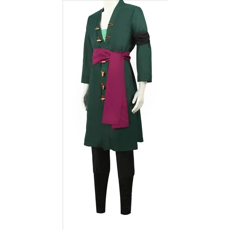 Ascot Neck Scarf - Disfraz de Anime Roronoa, uniforme, abrigo