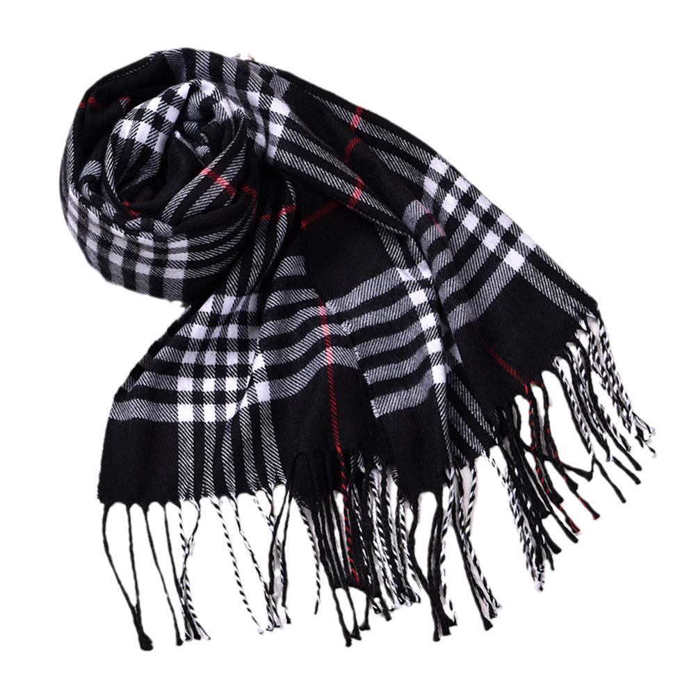 Muffler Men Wool - Bufandas de invierno de estilo británico,