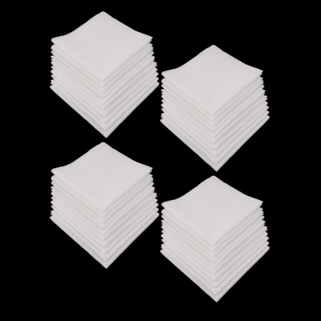 Handkerchief Cotton Men - Pañuelos cuadrados de algodón para hombres