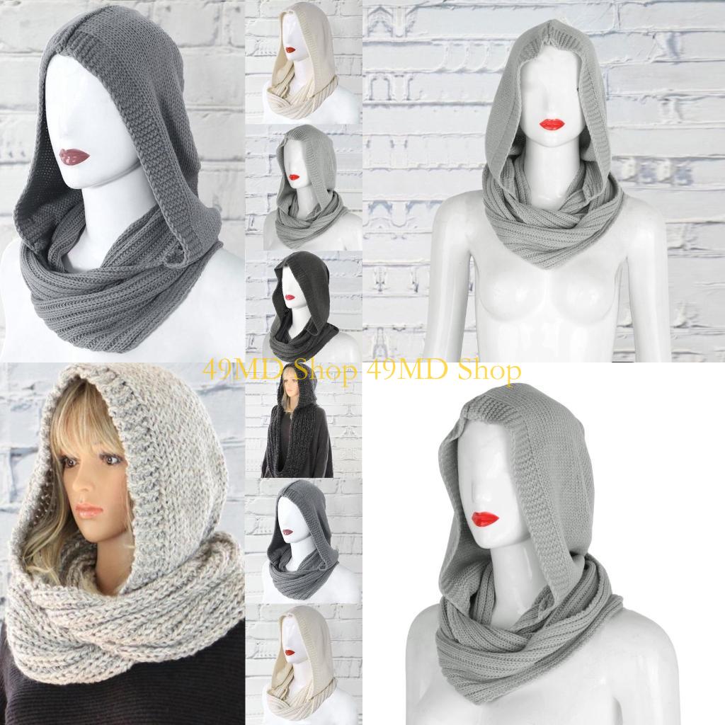 Infinity Scarf Knit - punto 49MD para bufanda infinita, gorros