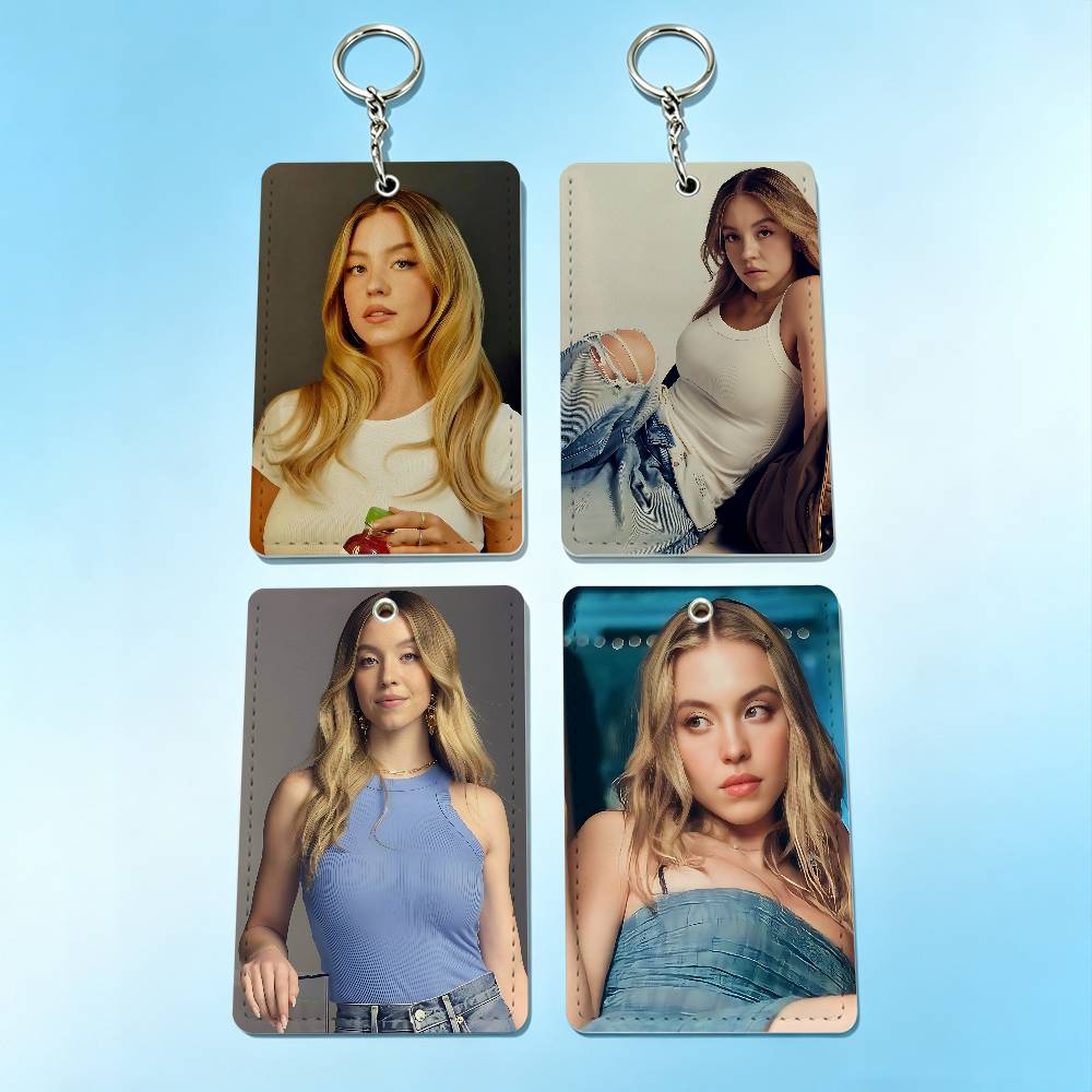 Lanyard Badge Holder - Sobeautiful S-Sydney Sweeney Portatarjetas, Porta credenciales,