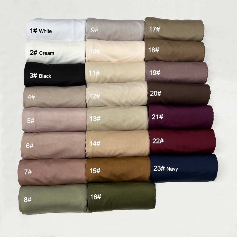 Head Wrap Turban - Pañuelo Hijab Líquido Premium E2, Chal,