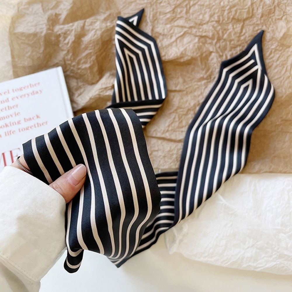 Elegante pañuelo francés a ray - Face Scarf Mask reseña y precio