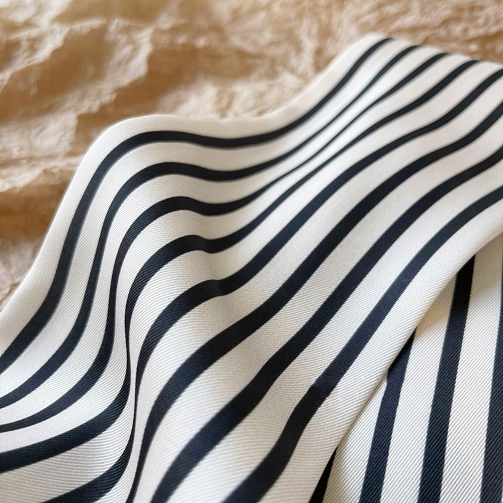 Elegante pañuelo francés a ray - Face Scarf Mask reseña y precio