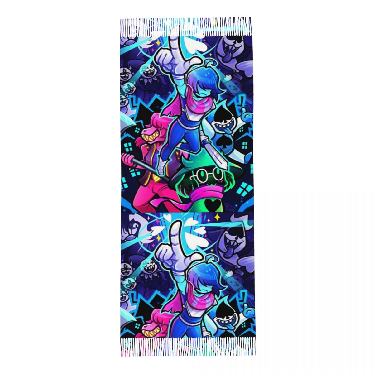 Deltarunes Chal Wraps Bufanda  - Pashmina Wrap Large reseña y precio