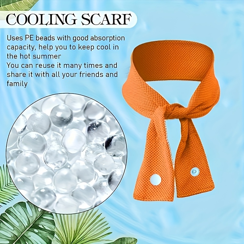 Pañuelo de Cuello Refrescante, - Silk Neck Scarf reseña y precio