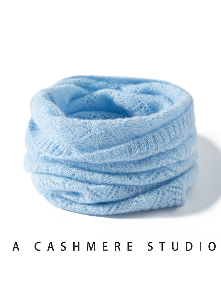 Bufanda de Cachemira 100% para - Infinity Scarf Knit reseña y precio