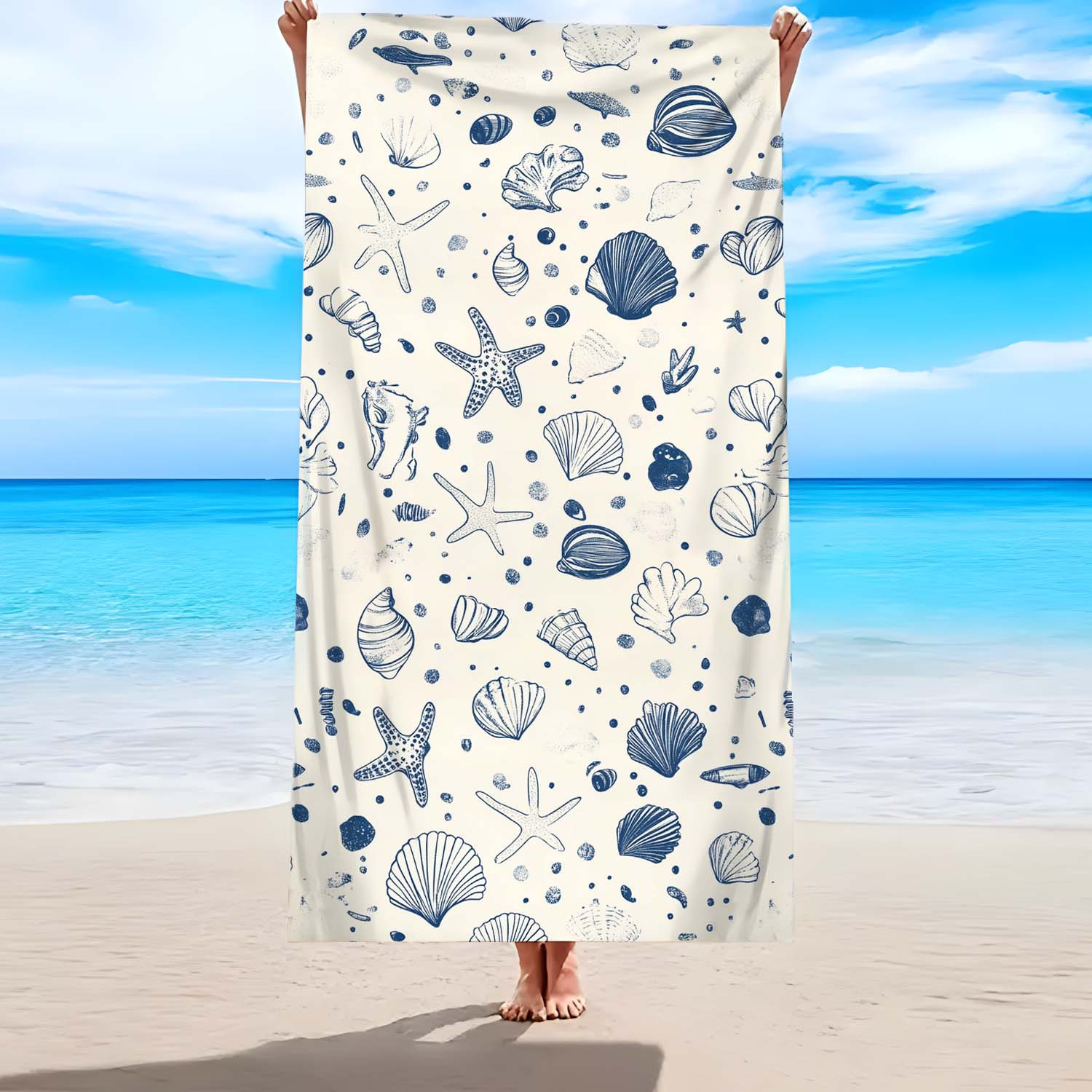 Toalla de playa clásica tipo b - Woven Scarf Blanket reseña y precio