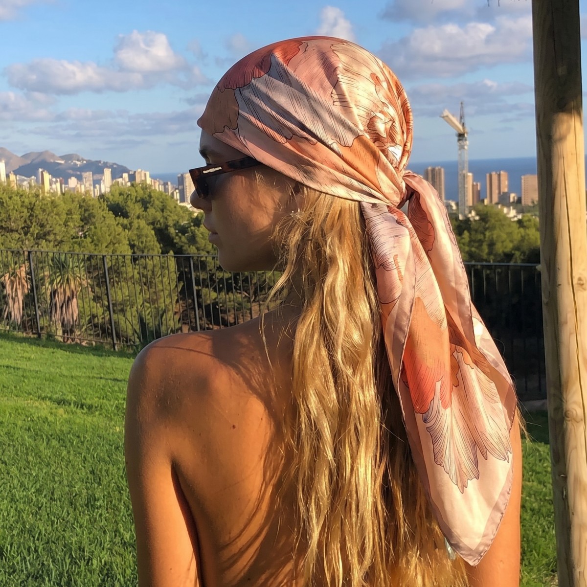 Pañuelo Cuadrado de Seda para  - Pashmina Wrap Large reseña y precio