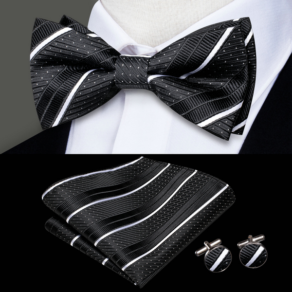 Pajarita para hombre, gemelos  - Bow Tie Pre Tied reseña y precio