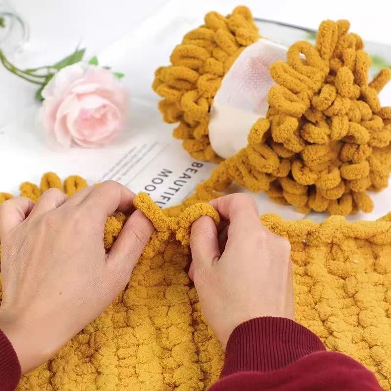 100g/bola de hilo de bucle par - Woven Scarf Blanket reseña y precio
