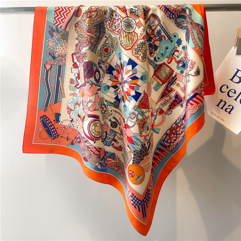 Pañuelo de Seda Cuadrado con E - Silk Tie Striped reseña y precio