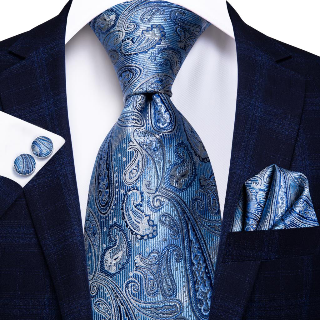 Hi-Tie-Corbata a cuadros azul  - Silk Tie Striped reseña y precio