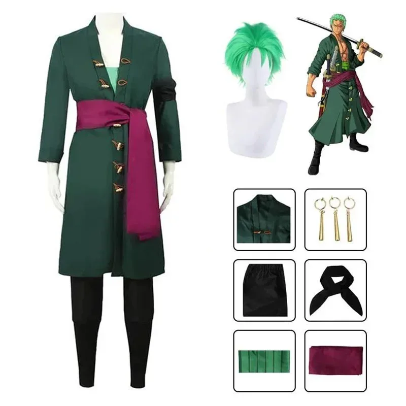 Disfraz de Anime Roronoa, unif - Ascot Neck Scarf reseña y precio