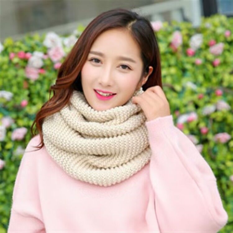Bufanda de invierno para mujer - Infinity Scarf Knit reseña y precio