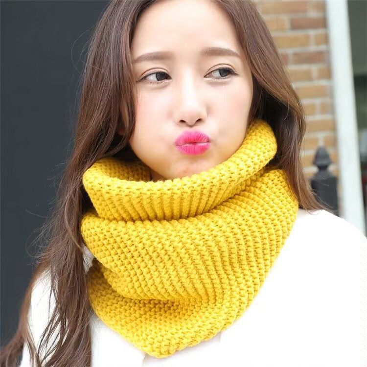 Bufanda de invierno para mujer - Infinity Scarf Knit reseña y precio