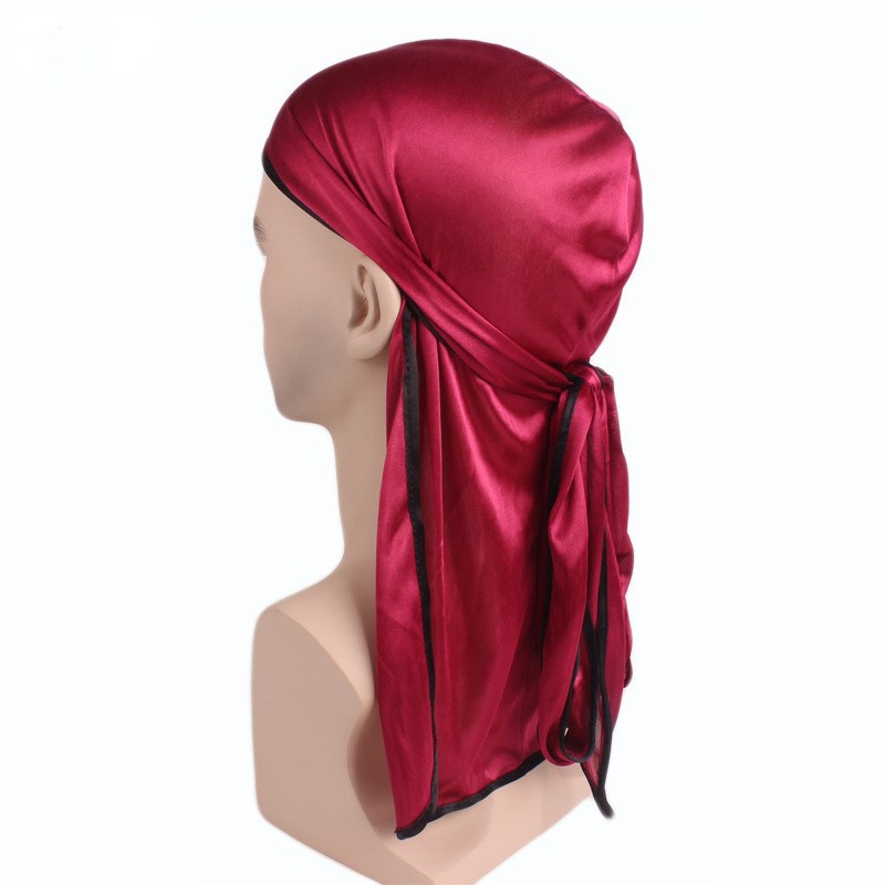 Pañuelos de punto de satén sed - Bandana Doo Rag reseña y precio