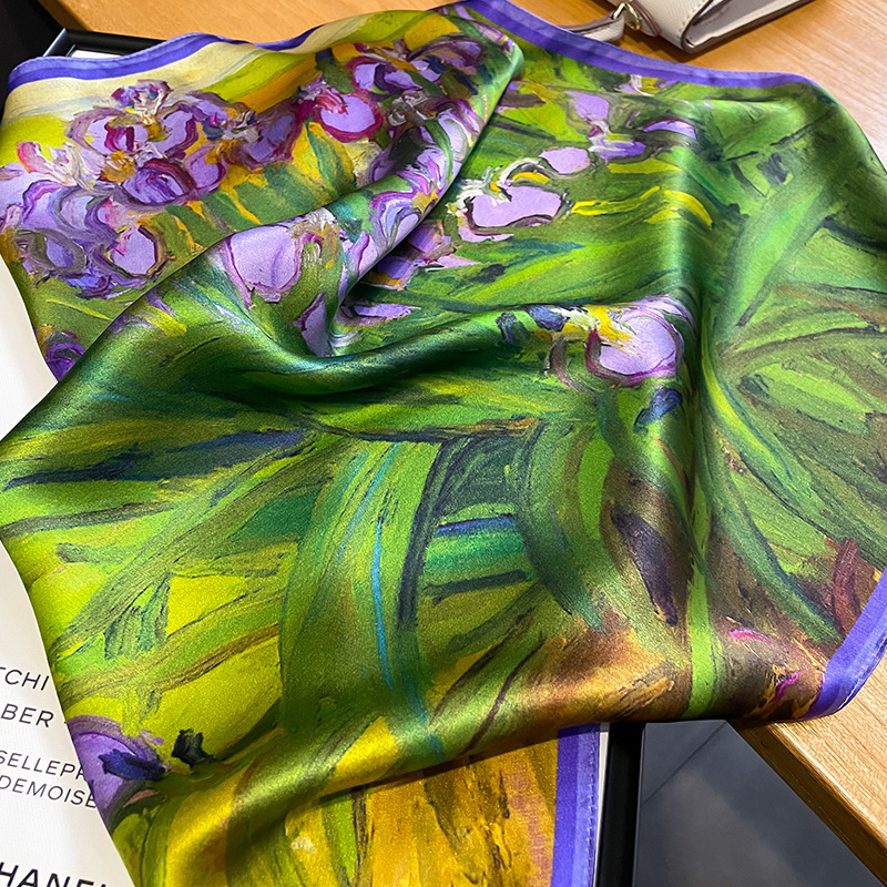 Bufanda de pelo de seda autént - Ascot Neck Scarf reseña y precio