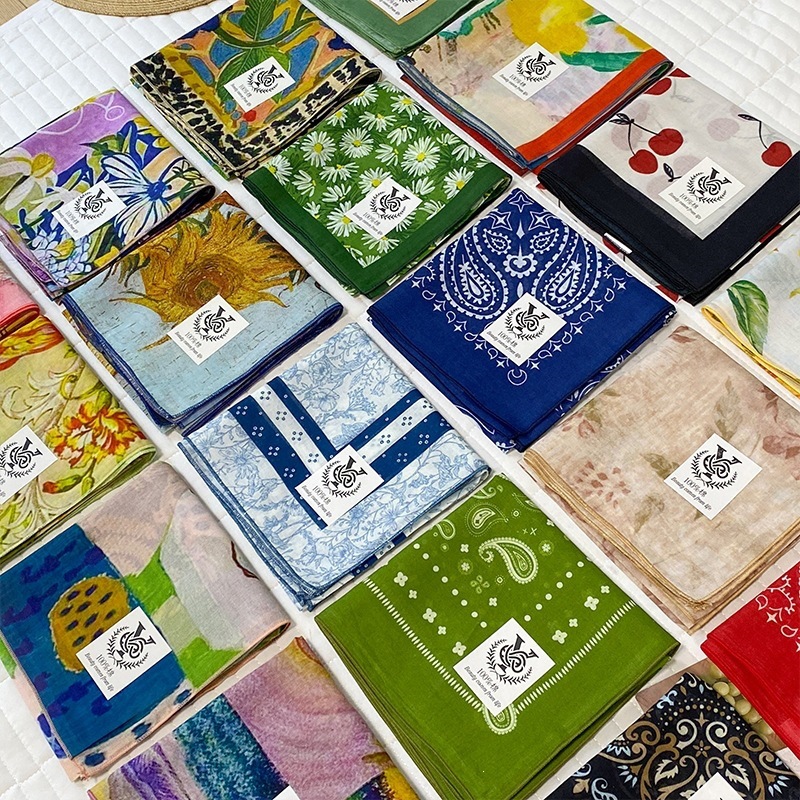Pañuelo cuadrado 100% algodón  - Bandana Cotton reseña y precio