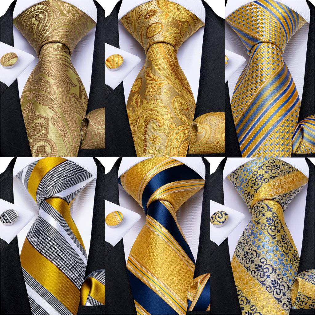 Corbata DiBanGu para hombre, c - Silk Tie Striped reseña y precio