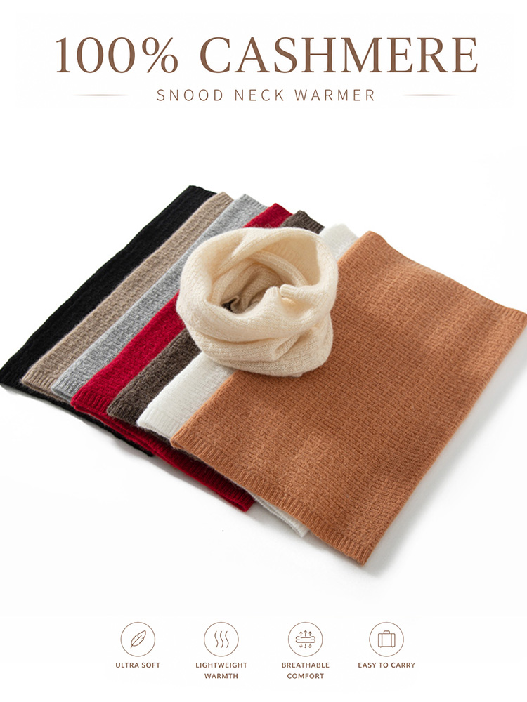 Calentador de cuello de cachem - Infinity Scarf Knit reseña y precio