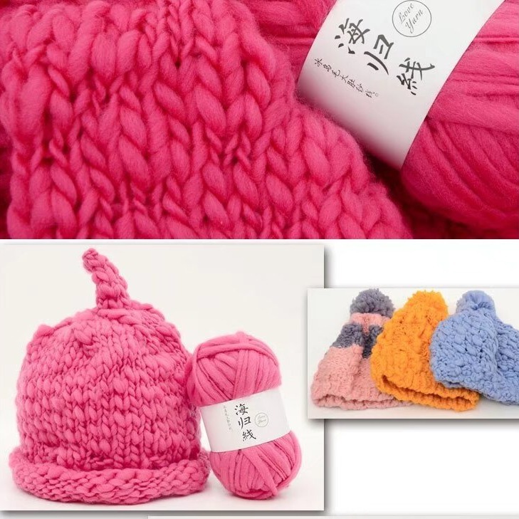 50g de hilo grueso islandés, h - Woven Scarf Blanket reseña y precio
