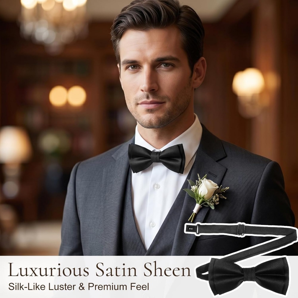 Corbatas de Moño para Hombre,  - Bow Tie Pre Tied reseña y precio