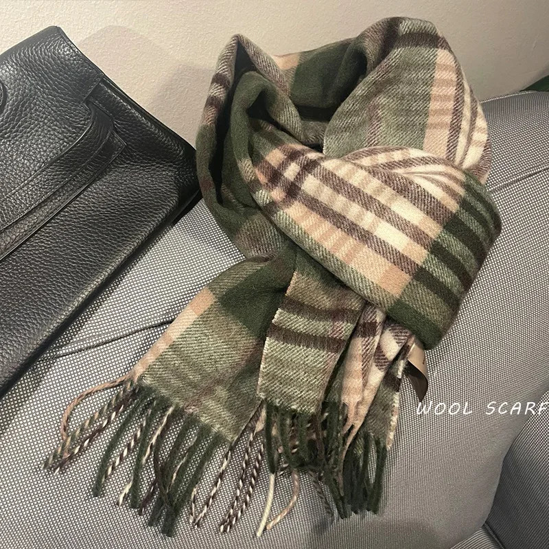Bufanda de lana 100% de alta c - Muffler Men Wool reseña y precio