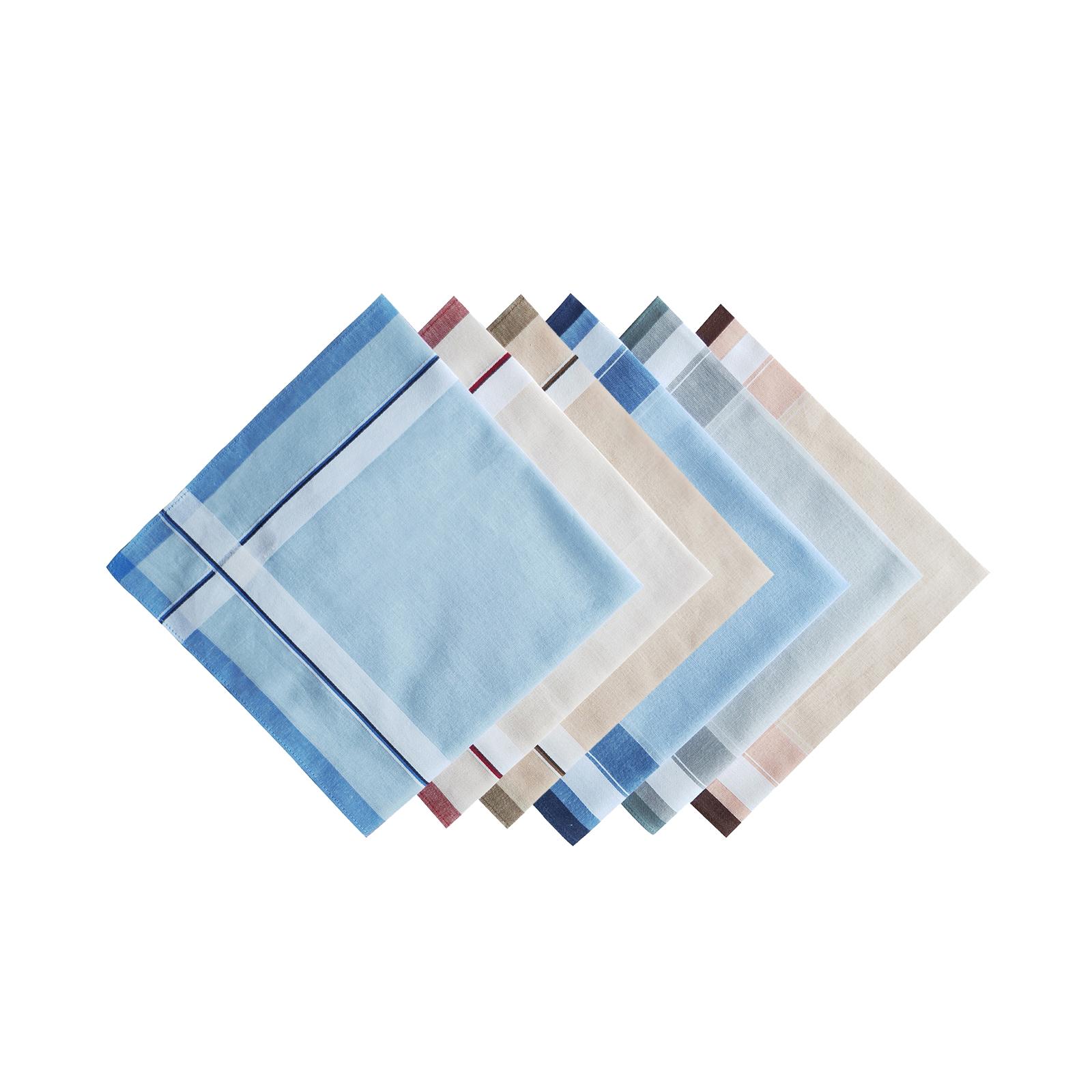 Paquete de 6 Pañuelos de Bolsi - Handkerchief Cotton Men reseña y precio