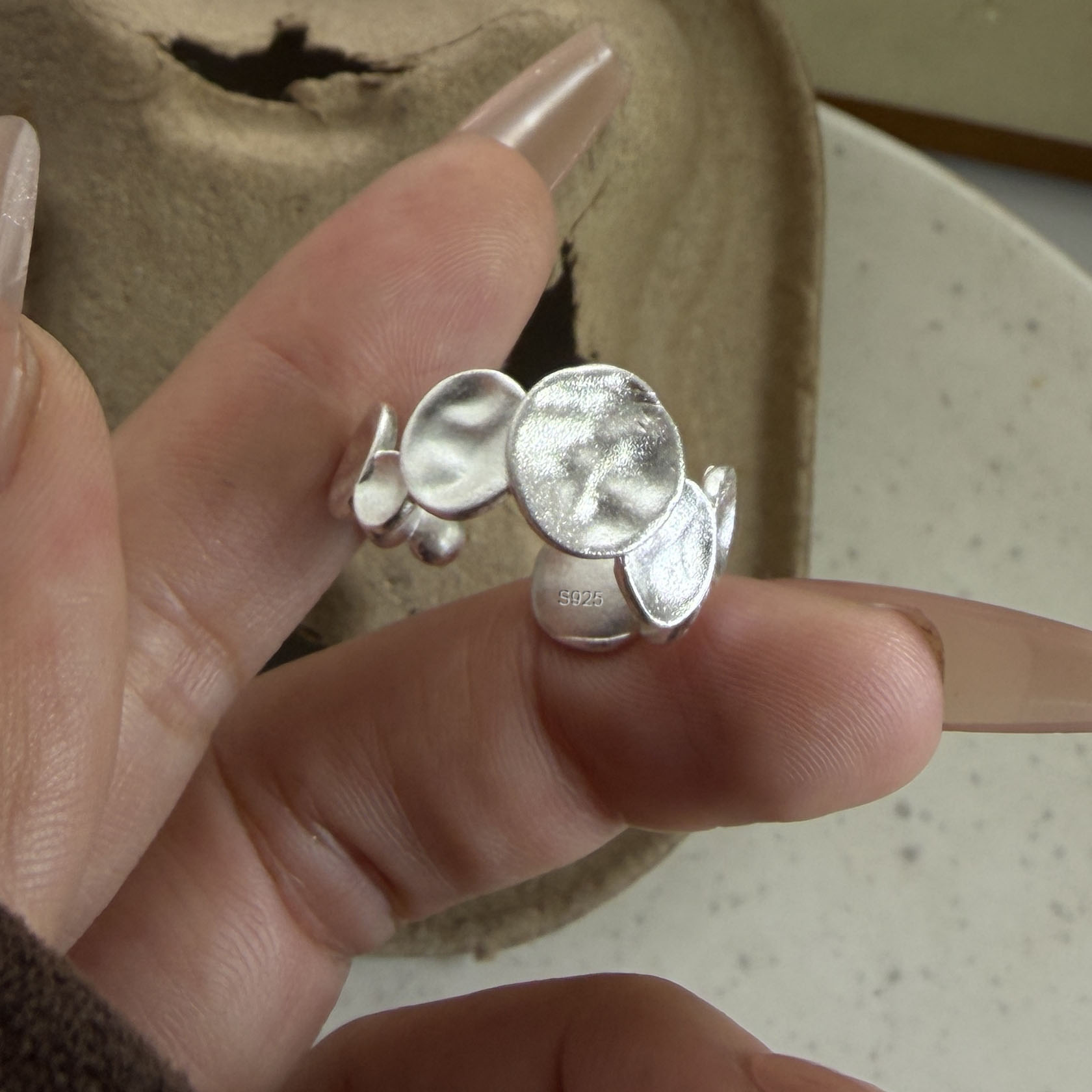 925 anillos de plata esterlina - Tie Clip Silver reseña y precio
