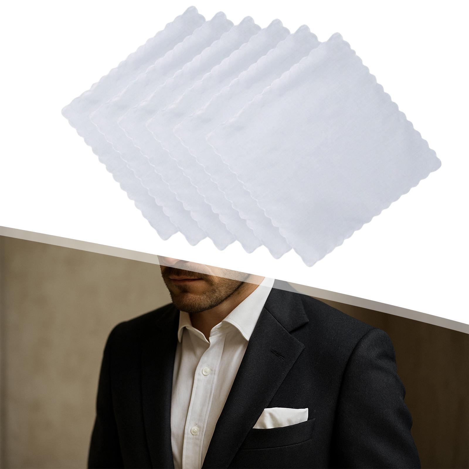 6 pañuelos de algodón para hom - Handkerchief Cotton Men reseña y precio