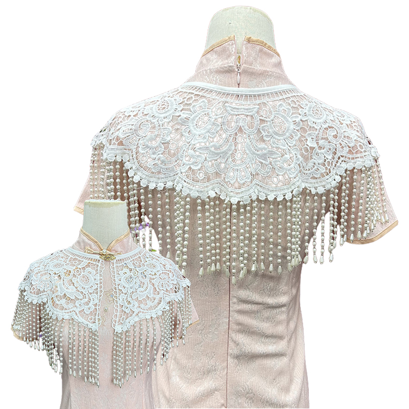Chal Vintage con Borlas de Per - Stole Wedding Shawl reseña y precio