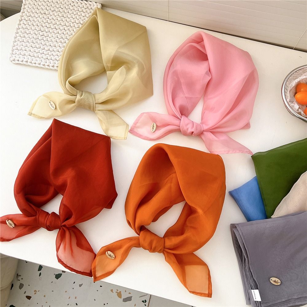 Pañuelo Cuadrado Pequeño de Co - Scarf Silk Square reseña y precio