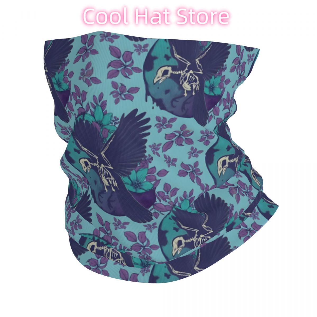 Diadema con esqueleto de cuerv - Neck Warmer Tube reseña y precio