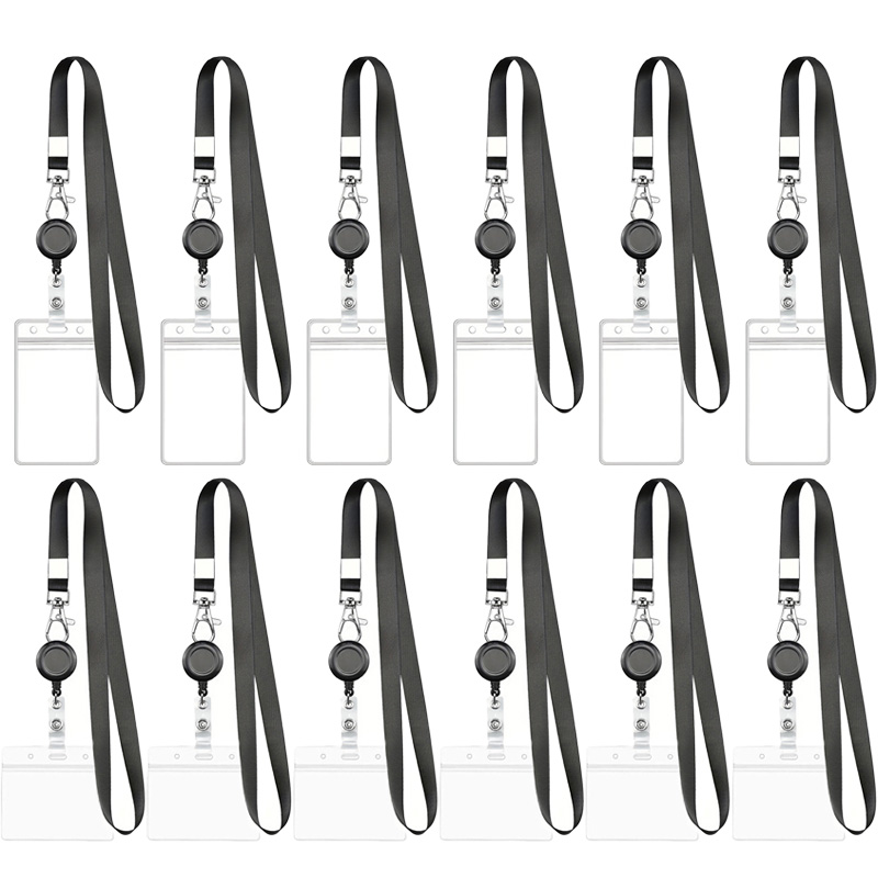 Porta credenciales de identifi - Lanyard Badge Holder reseña y precio