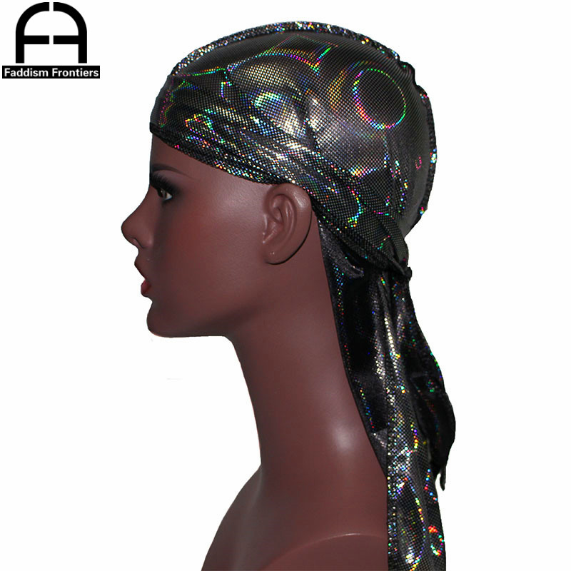 Turbante colorido brillante y  - Bandana Doo Rag reseña y precio