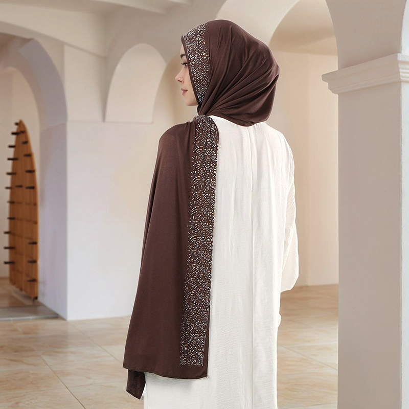 Hiyab de Algodón Jersey con Pe - Bandana Cotton reseña y precio