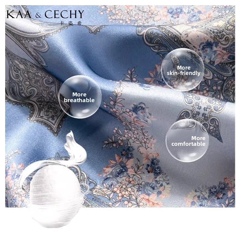 Pañuelo Cuadrado de Seda de Mo - Ascot Neck Scarf reseña y precio
