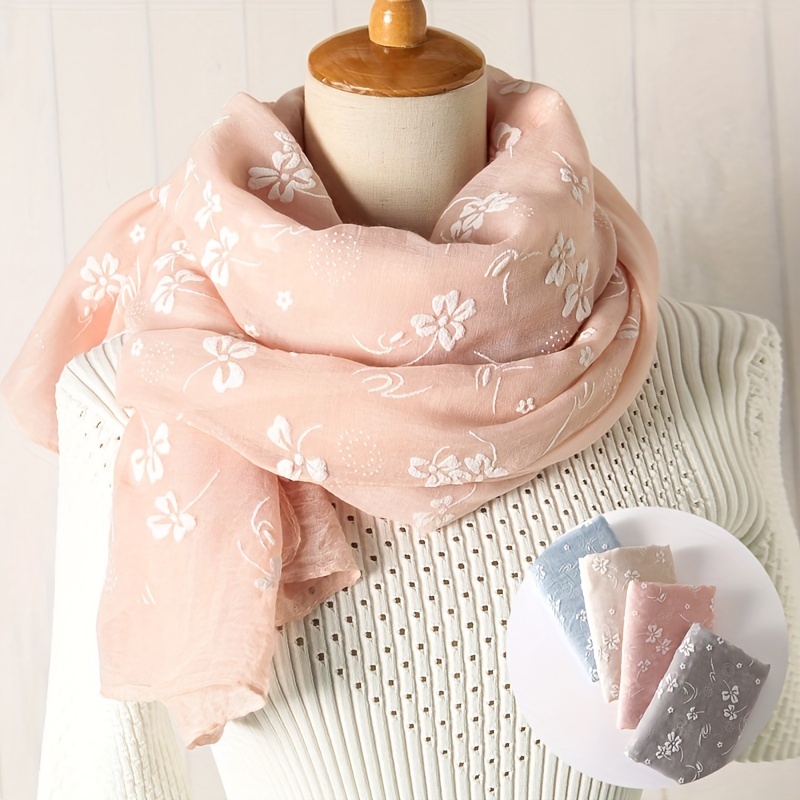 Bufanda de seda larga y fina p - Bandana Cotton reseña y precio