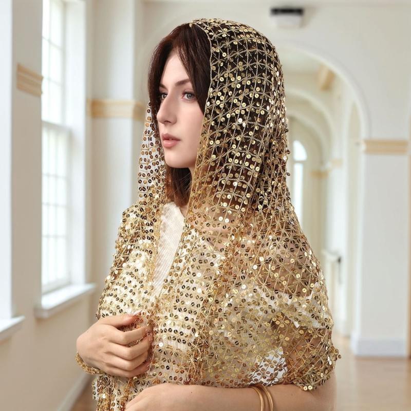 Y3NE-chal boda con lentejuelas - Stole Wedding Shawl reseña y precio