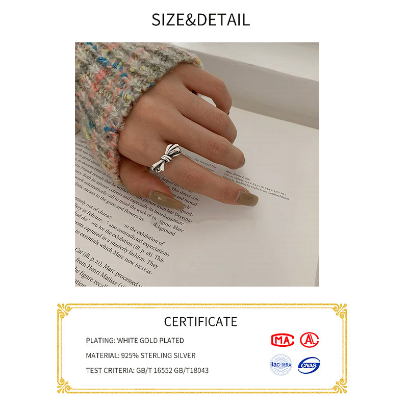 Anillos ajustables con lazo ge - Tie Clip Silver reseña y precio