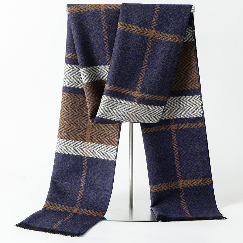 Bufanda de Cachemira a cuadros - Muffler Men Wool reseña y precio