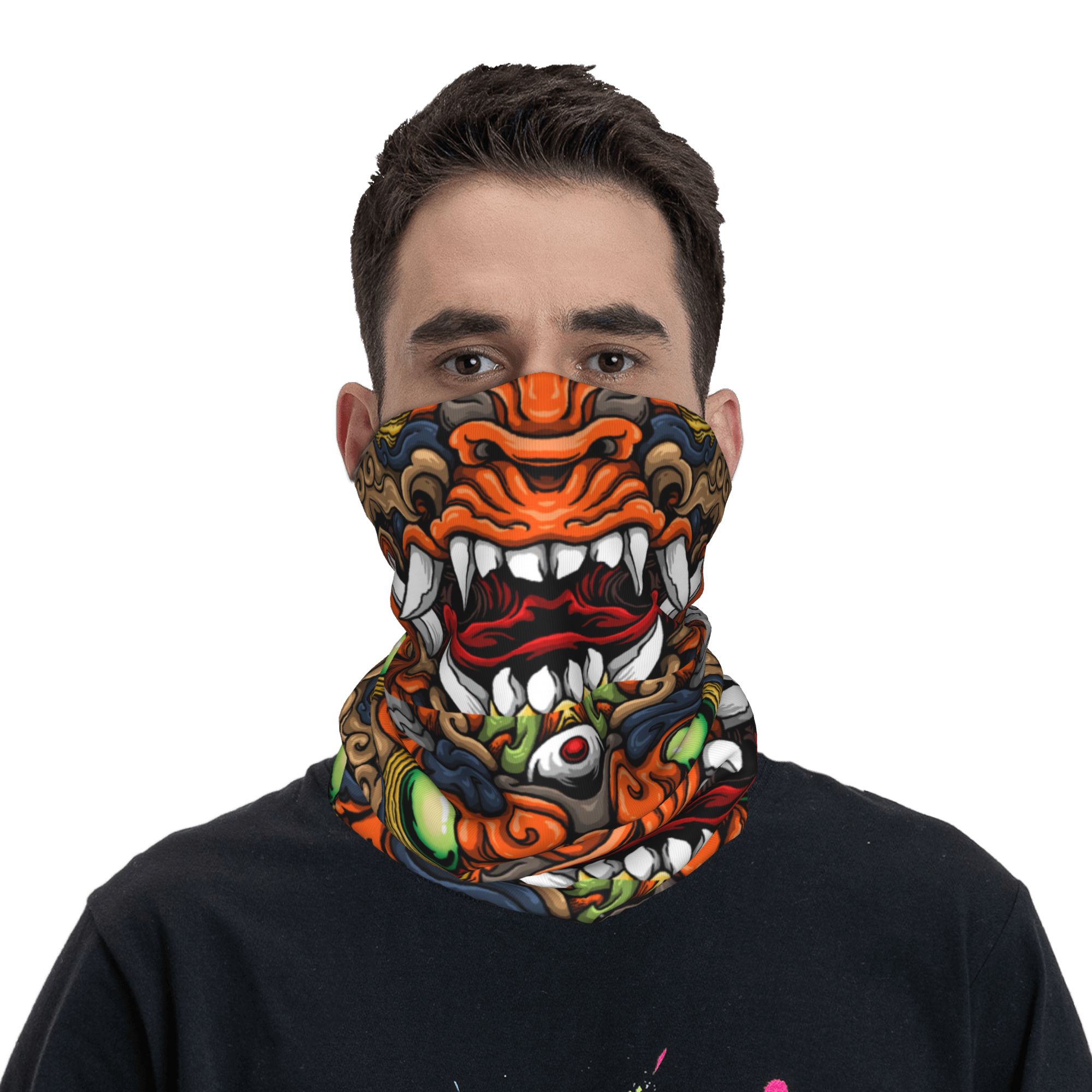 Personalizado Samurai Demon On - Neck Warmer Tube reseña y precio