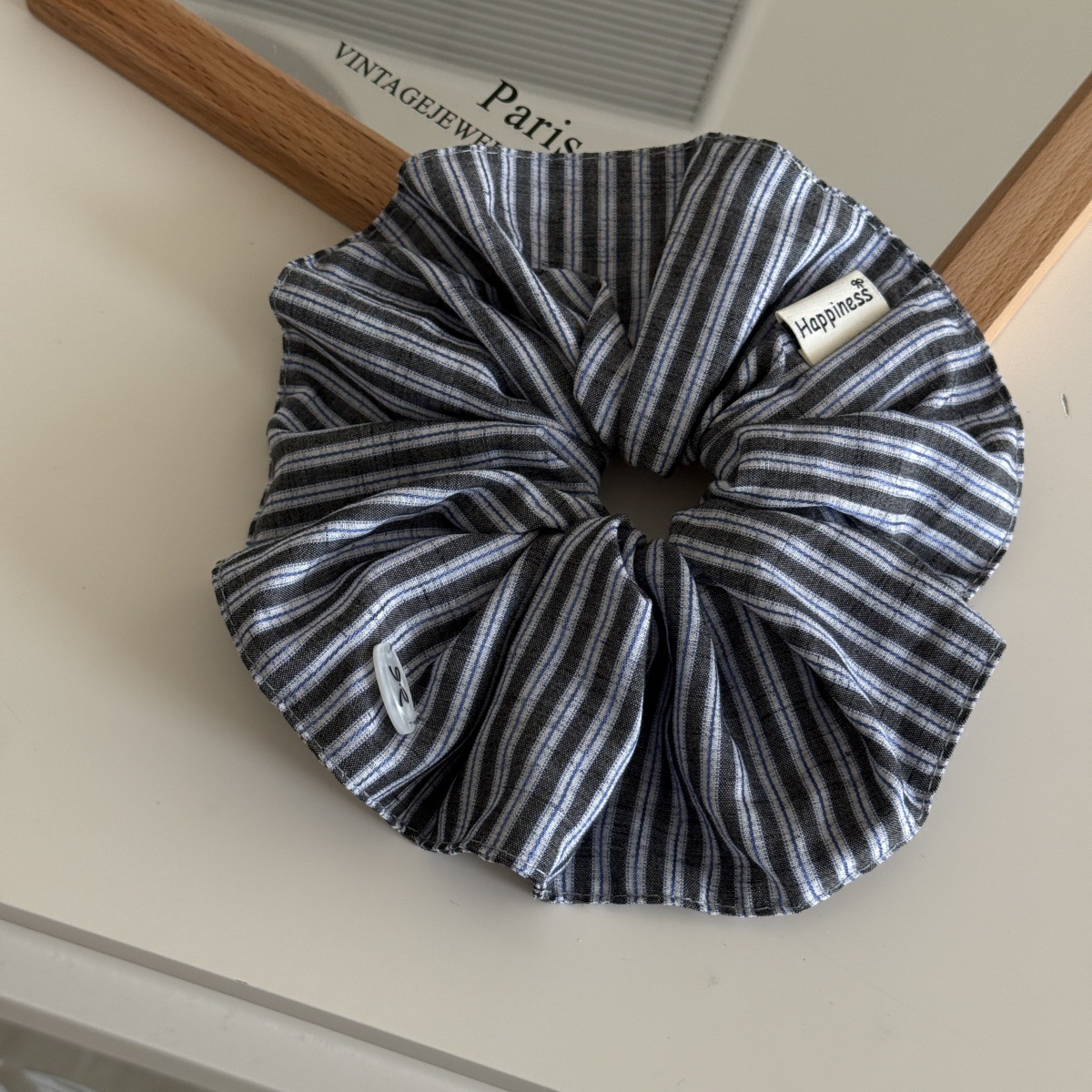 Bandas de goma para el cabello - Silk Tie Striped reseña y precio