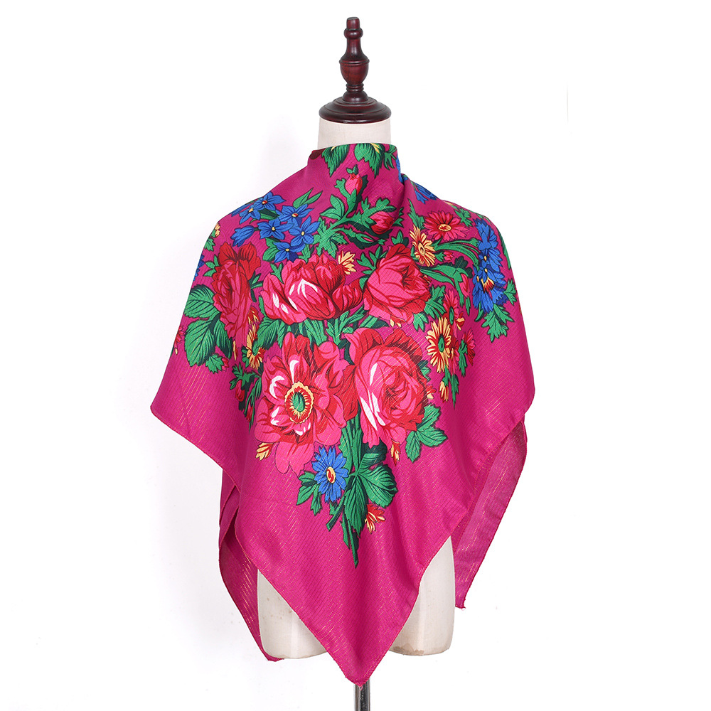 Pañuelo cuadrado ruso de alamb - Bandana Cotton reseña y precio
